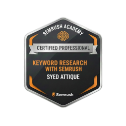 Keyword Research Course by Semrush