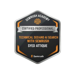 Technical SEO and AI Search by Semrush.