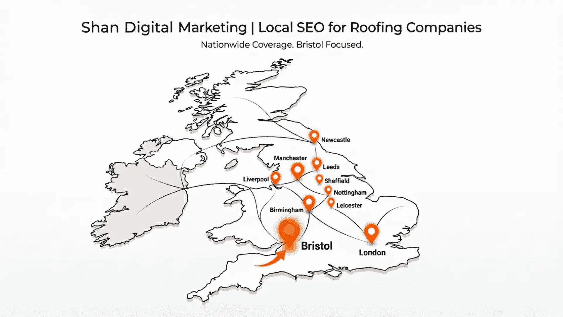Shan Digital Marketing provides Local SEO services to Roofers from all around United Kingdom.
